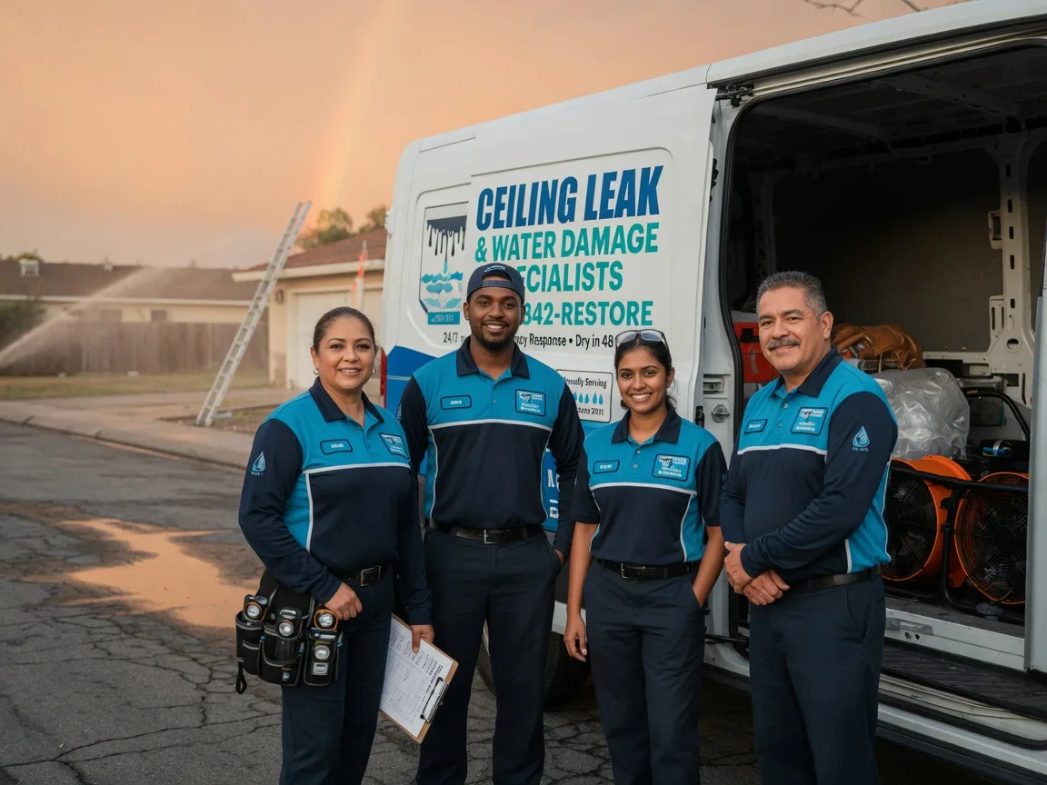 Ceiling Leak Cleanup company in Nettie, WV